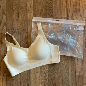 Seamless Cream Bra